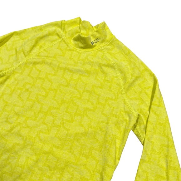 FIGS Salta Seamless Mock Neck Under Scrub Underscrub L/S T Shirt Womens Small - Picture 3 of 7